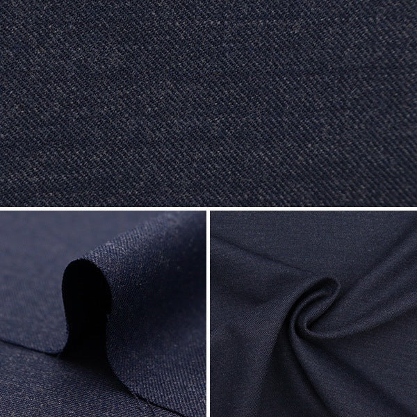 【数量5から】 生地 『2WAYウォッシャブルミルド 34666-13 ダークネイビー』