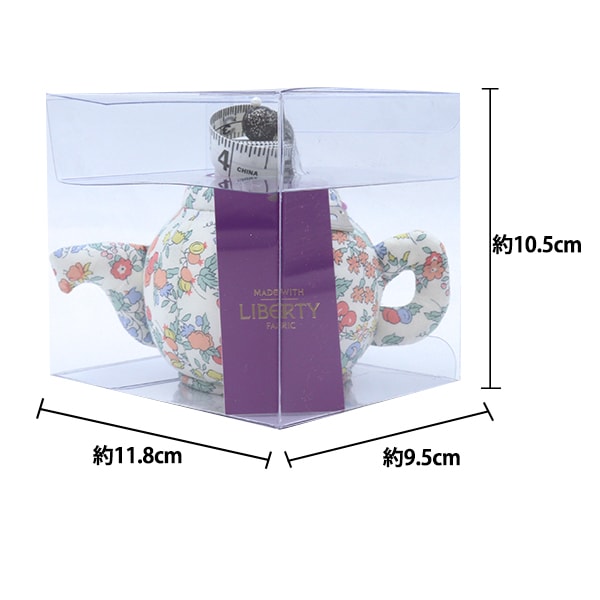 Pin cushion "Liberty Liberty Print Pink Cussion Pot Type PIN-3286253"