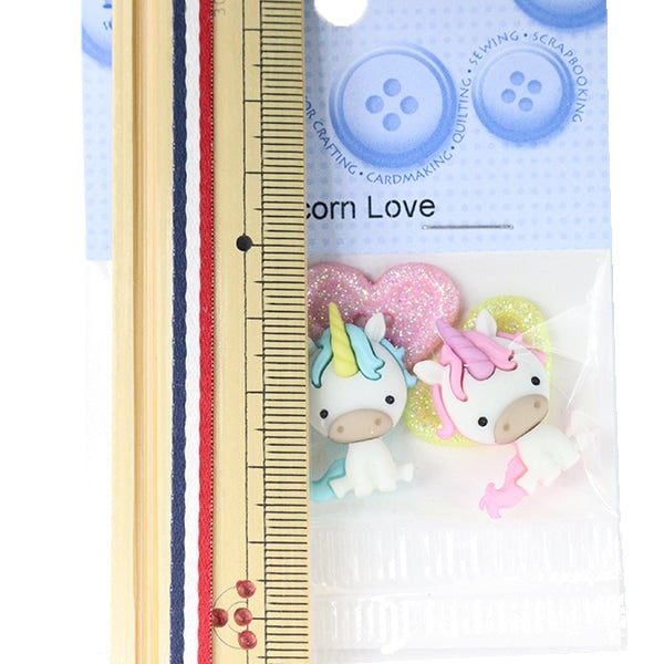 Button "Button Unicorn Love 10276" Vestilo