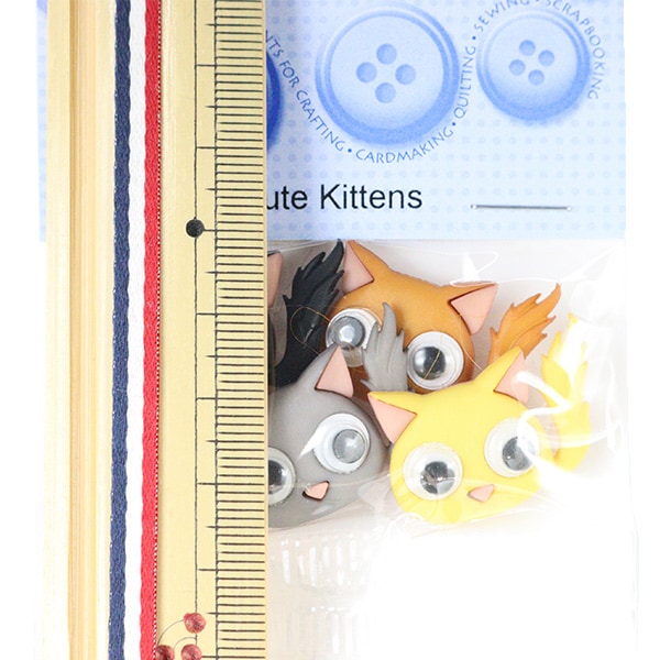 Button "Chilled Button Kute Kätzchen 10279" Ziehen Sie es an