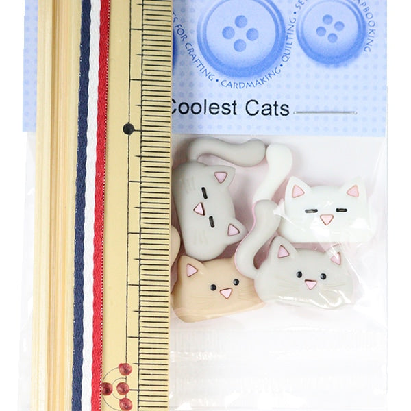 Кнопка "Охлажденная кнопка The Coole Cats 10419" Окупай это