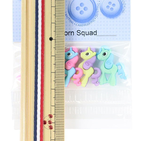 按钮“冷藏纽扣独角兽小队10522”打扮