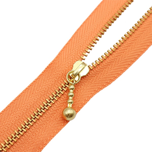 Fermeture éclair "Or avec des ballesFermeture éclair 20cm 522 Couleur 3MGC-20522" YKK