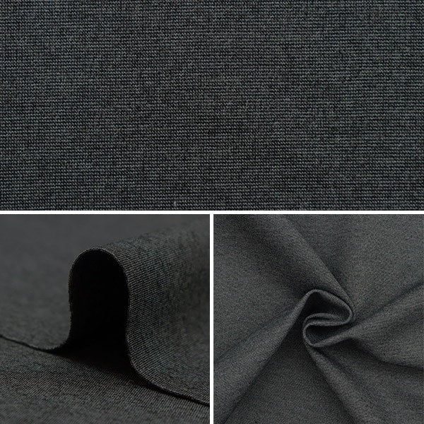 【数量5から】 生地 『ストレッチポンチ 濃グレー 82-7411-102』