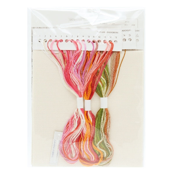 Набор для вышивки "Totsuka Sashimi Flower and Fruit Cross Stitch 2 Большой цветочный расположение 812"