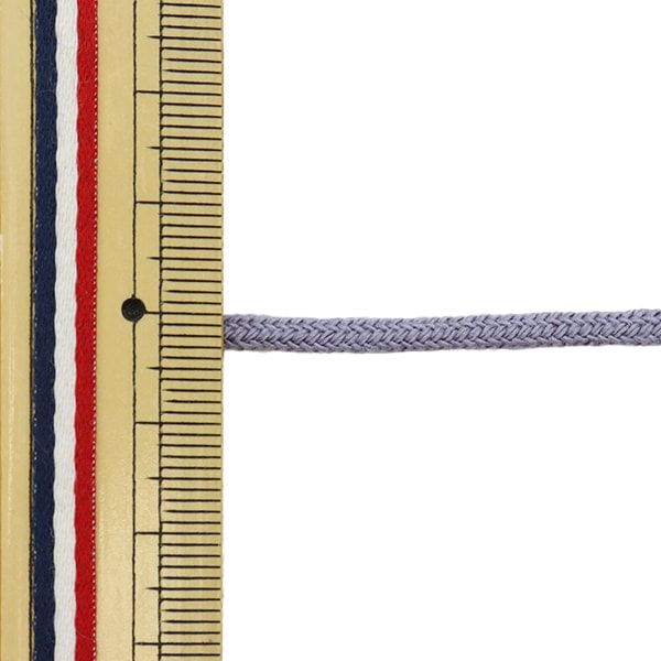 手芸ひも 『カラーひも 細 3mカット ラベンダーブルー 2-441番色 F100-81』 YUSHIN 遊心