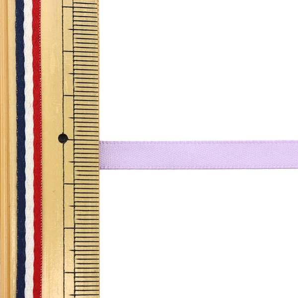 리본 "이중 새틴리본 너비 6mm x 10m 와인딩 바이올렛 "