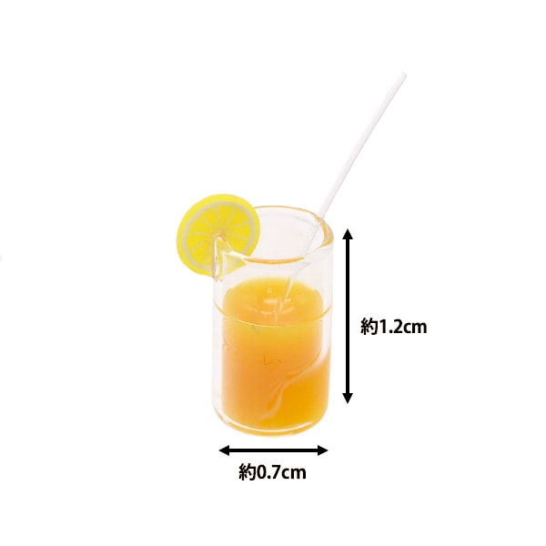 ミニチュアクラフト 『ミニチュアパーツ オレンジジュースA MIT-018』 ERUBERU エルベール