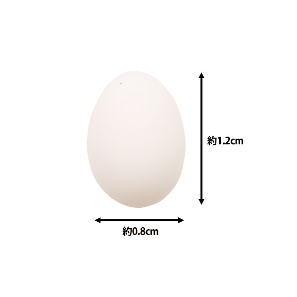 Artisanat miniature "pièces miniatures d'oeuf blanc mit-430" Eruberu Elbert