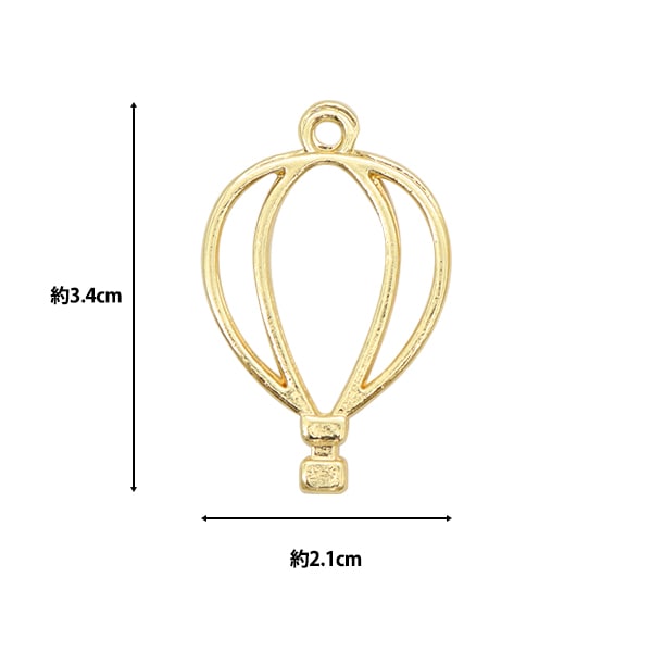 Resin Parts "Resin frame balloon gold 2 contained M1076"
