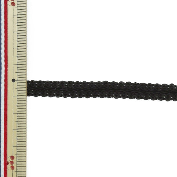 【数量5から】 手芸ブレード 『レーヨンブレード 幅約1cm ブラック 911-300-009』