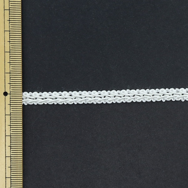 【数量5から】 手芸ブレード 『レーヨンブレード 幅約6mm オフホワイト 911-675-000』