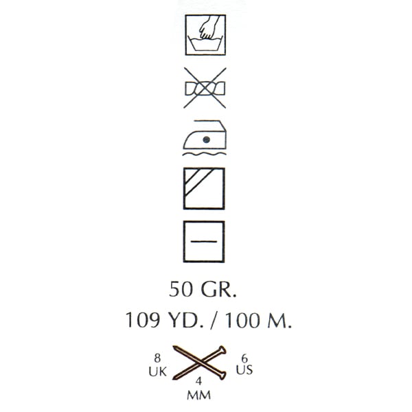 Herbst und WinterGarn "Chaska (Chaska) 63. Farbe" Puppy