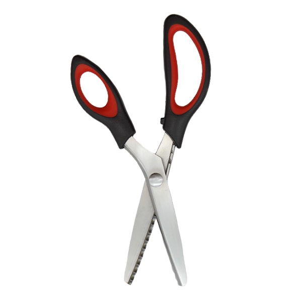 Ручной работы "Сами"Ножницы для пиннинга Круглый лезвие 24 см PS-02"