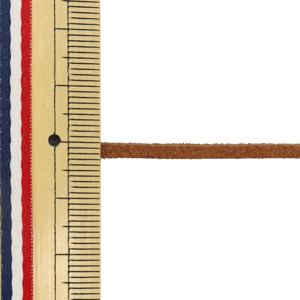 Kordel "1 Anti -Sale WildlederBandbreite ca. 3 mm x ca. 90 m Volumen Brown St-1104 "