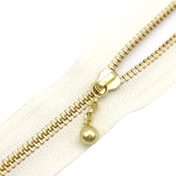 سحاب ``لون ذهبي مع الخرزسحاب 20 سم اللون 841 3MGC-20BLYZ” YKK