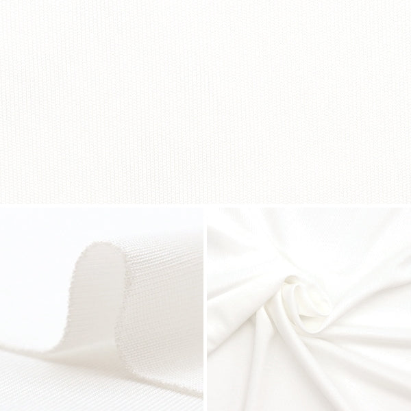 【数量5から】 生地 『接触冷感 エアロタッシェ ひんやり生地 ホワイト YZ12285』