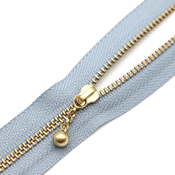 سحاب ``لون ذهبي مع الخرزسحاب 30 سم اللون 232 3MGC-30BLYZ” YKK