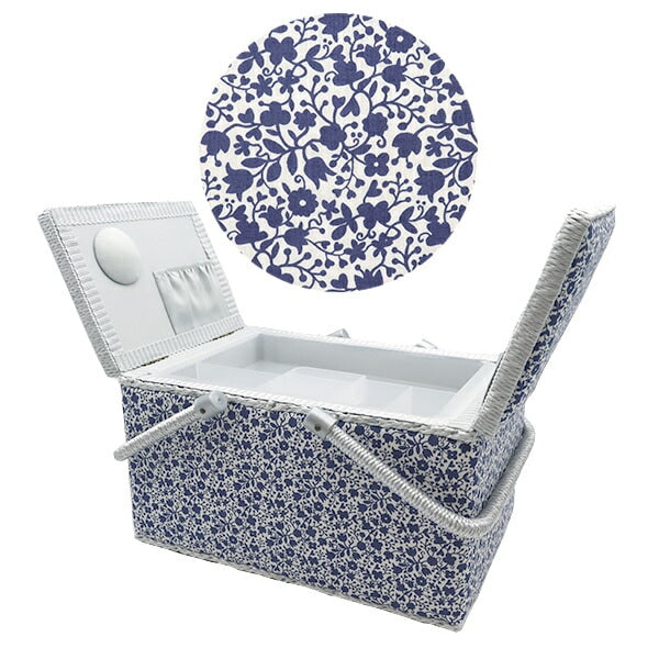 Boîte à coudre "Panier de couture de tissu Liberty SO-3631237-C"
