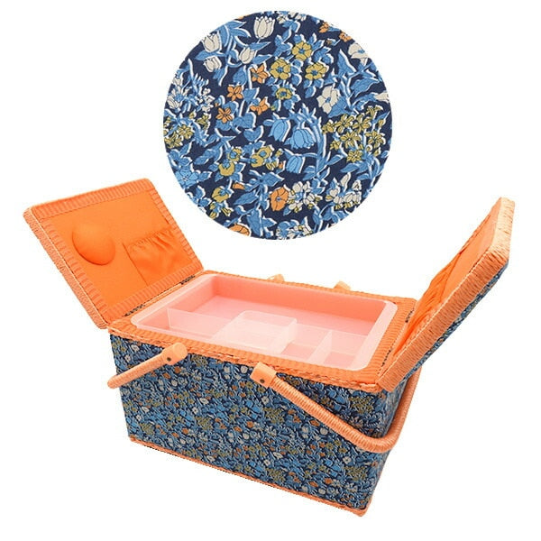 Boîte à coudre "Panier de couture de tissu Liberty SO-3631211-A"