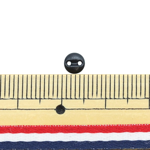 حرفة مصغرة "أجزاء مصغرة بزر دائري بفتحتين أبيض/أسود حوالي 5 مم 18 قطعة DSA2206"