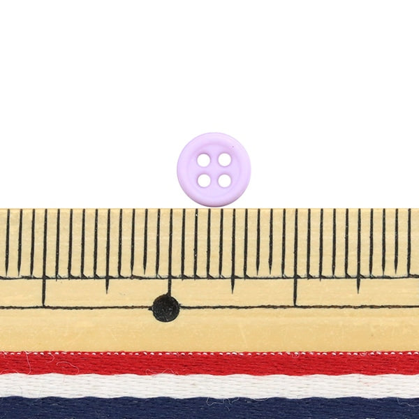 Miniature Craft "أجزاء مصغرة 4 فتحات حافة مستديرة وألوان متنوعة تقريبًا. 6 مم 24 قطعة DSA2209"