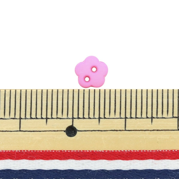 Miniature Craft "أجزاء مصغرة غير لامعة 2 فتحة أزرار زهرة ألوان متنوعة تقريبًا. 6 مم 12 قطعة DSA2213"