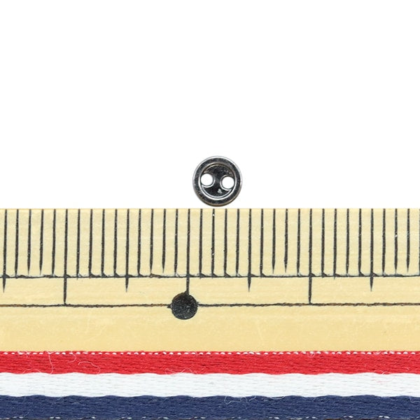 Miniature Craft "أجزاء مصغرة 2 فتحة حافة مستديرة زر ألوان متنوعة تقريبًا. 4 مم 12 قطعة DSA2216"