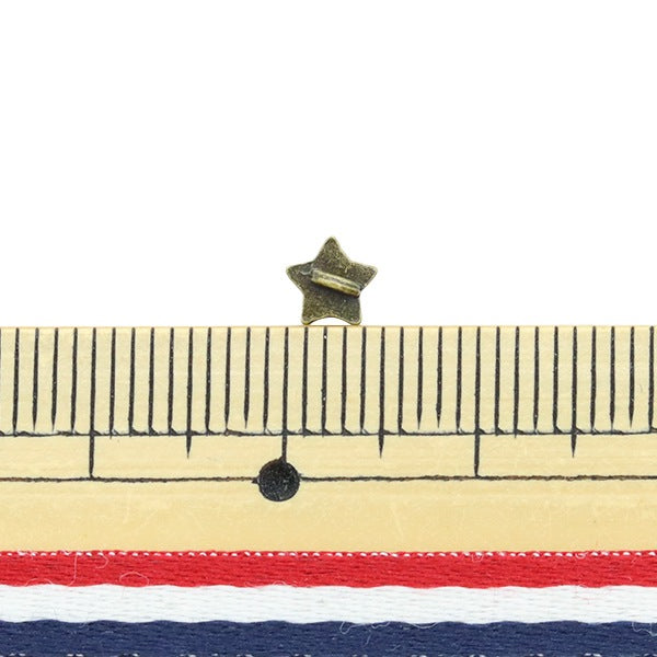 Miniaturhandwerk "Miniaturteile Star Stern Shang Knopf -Farbsort etwa 5 mm 9 Stück DSA2242"