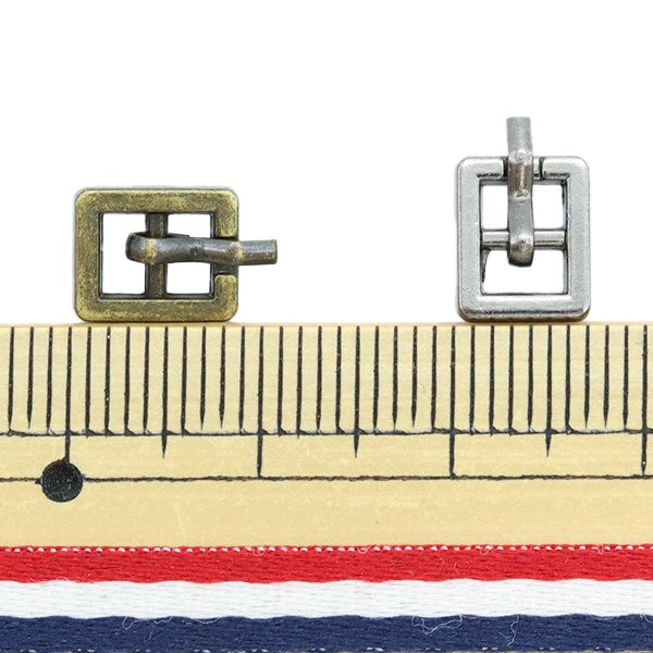 Craft in miniatura "Parti in miniatura Miniatura Fibbia quadrata Diametro interno assortito 4mm 4 pezzi DSA2234"