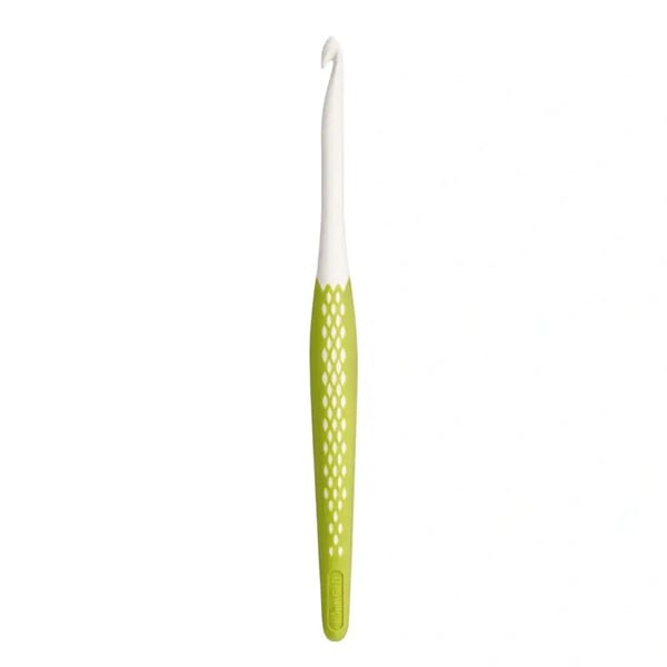 Knitting Needles "Ergonomics Crochet Hooks 17cm Citrus Green 6.0mm "PRYM Prim