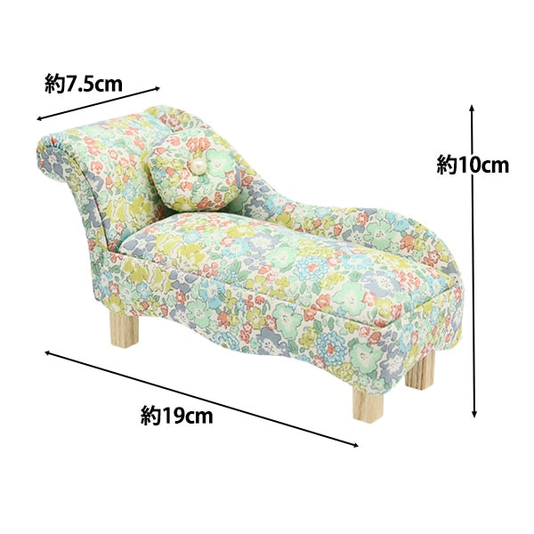 Pin cushion "Liberty Fabric Interior Pink Cushion PI1-3636017BE"