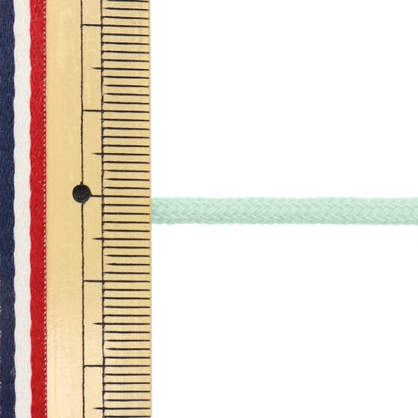 حبل حرفة 『حبل ملون قطع رفيع 3 متر اخضر نعناعي رقم 2-473 لون F100-85” يوشين يوشين