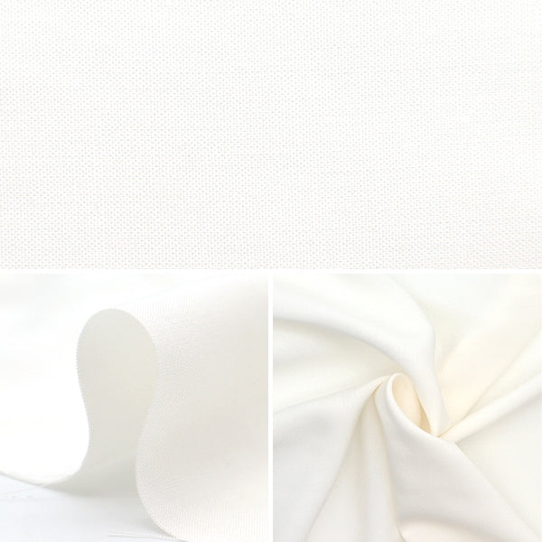 【数量5から】 生地 『メルティレーヨン バニラホワイト RY-A』