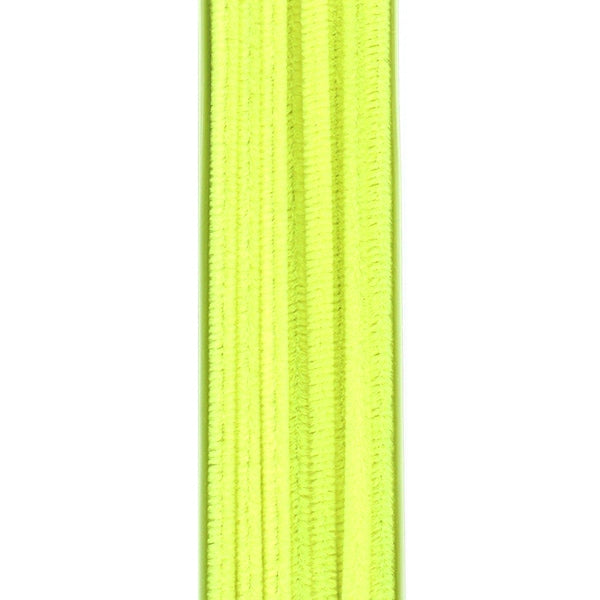 モール 『カラーモール 二分 10本入り 蛍光黄 250番色』 SOANDYOU 創アンド遊