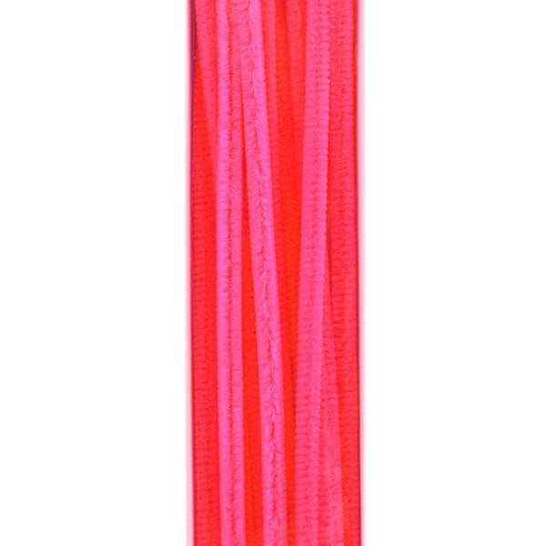 مول "منظفات الأنابيب الملونة دقيقتين، 10 قطع، وردي فسفوري، لون 251 بوصة SOANDYOU SOANDYOU