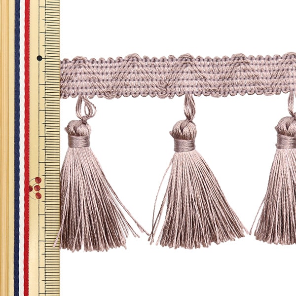 【数量5から】 手芸ブレード 『2023タッセルブレード ラベンダー BE4276-2』