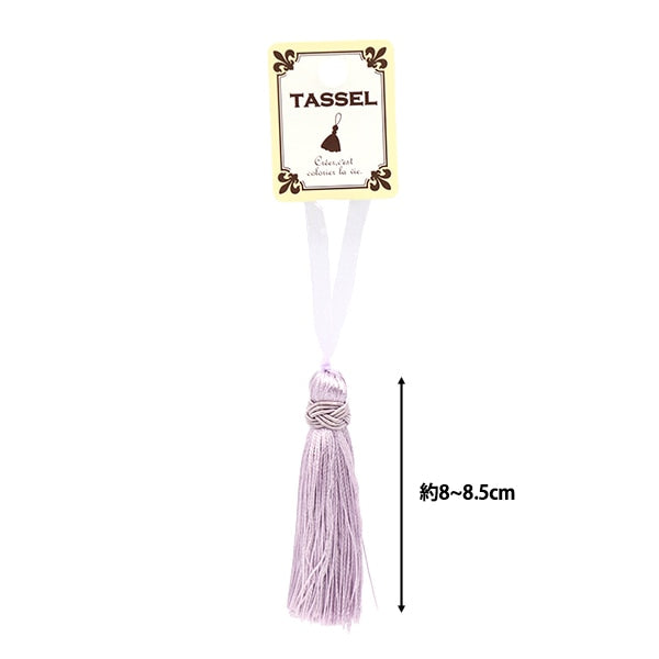 手工艺品零件“ 2023 Tassell浅紫色BX1299-16”