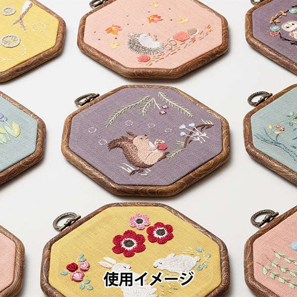 자수프레임 "나무와 같은 프레임 옥타곤 OC-1"DMC DeWHM SEA