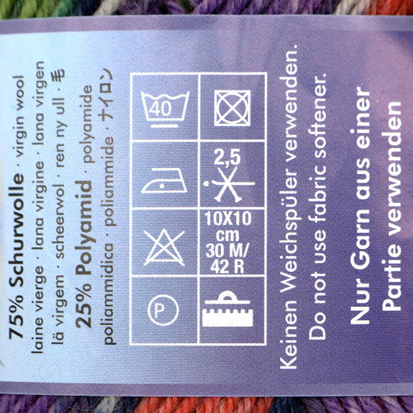 Hilo de calcetín Hilos "Beauty 3 Wellness 4ply 11300 Color" Opal Opal