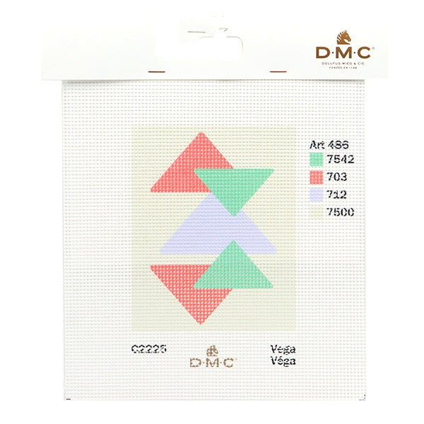 Embroidery kit "Print Canvas Vega C2225" DMC Dewem Sea