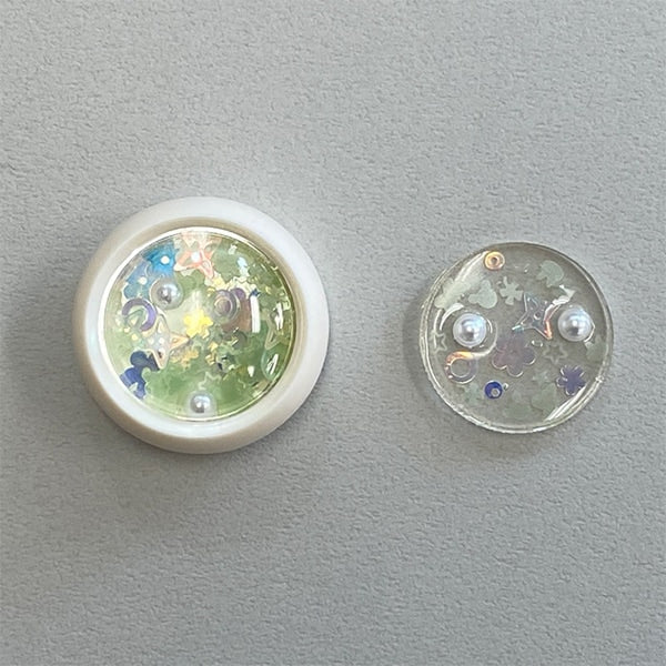 Materiale in resina "Mescola i fiocchi verdi 10-3786"