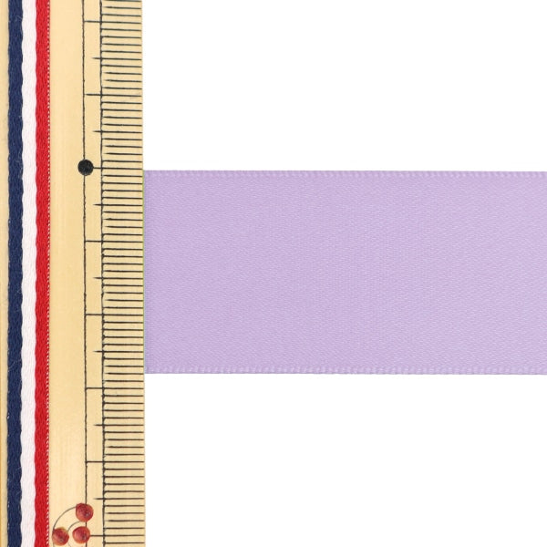 리본 "폴리 에스테르 이중 새틴리본 보라색 28mm x 3m "