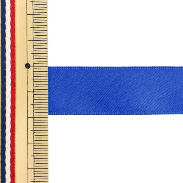 丝带 “聚酯双面缎面丝带 蓝色19mm x 3m”