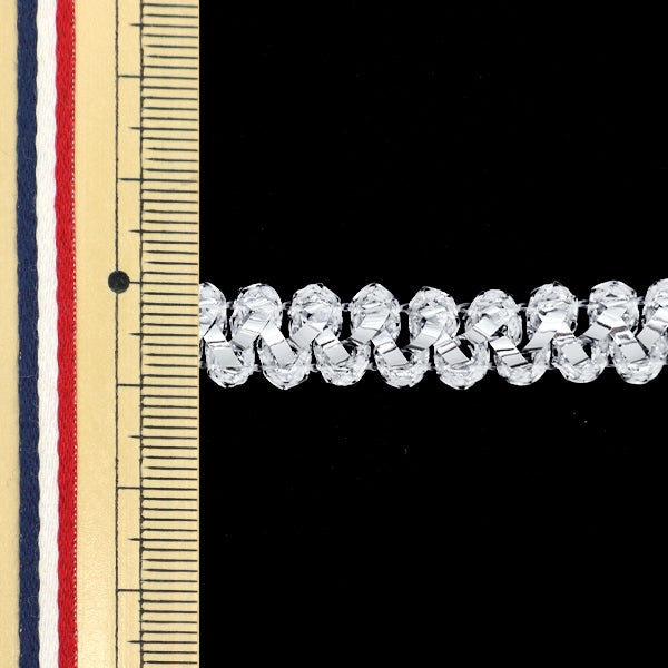 【数量5から】 手芸ブレード 『ラメブレード シルバー 110462』