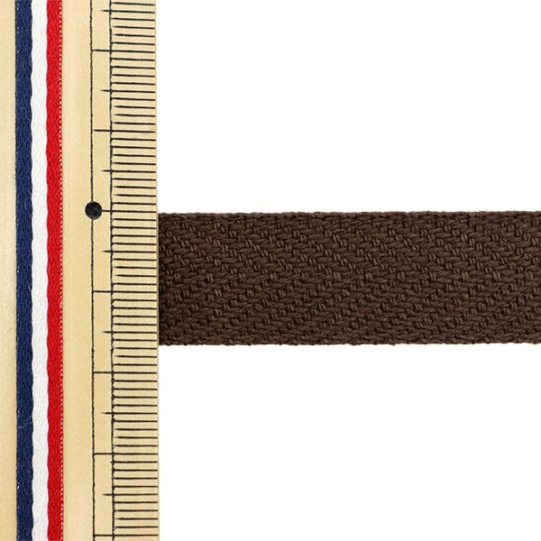 【数量5から】 リボン 『ヘリンボンテープ 約1.5cm幅 7番色 5600K-15-7』 MOKUBA 木馬