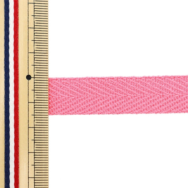 【数量5から】 リボン 『ヘリンボンテープ 約1.5cm幅 81番色 5600K-15-81』 MOKUBA 木馬