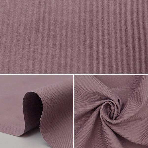 【数量5から】 生地 『細コール ココアグレー KOF-14-CGRY』