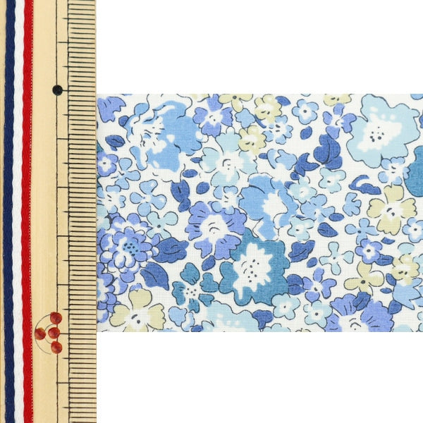 【数量5から】 リボン 『リバティ・ファブリックス プリントリボン 幅50mm RI-3636017YE』