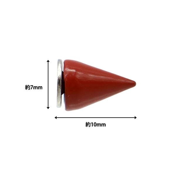 Support d'artisanat "Studes de type vis 7 × 10 mm rouges NST-7 × 10-RD"